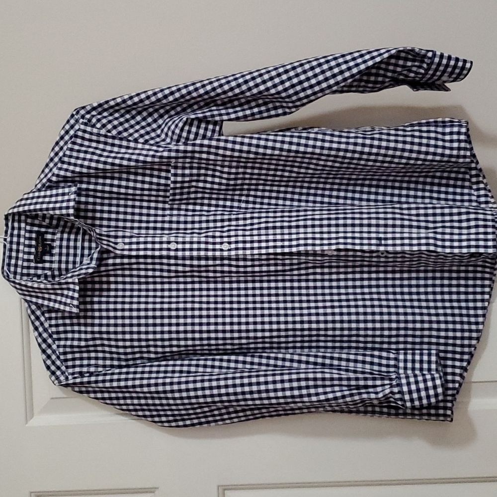 Men's checked shirt